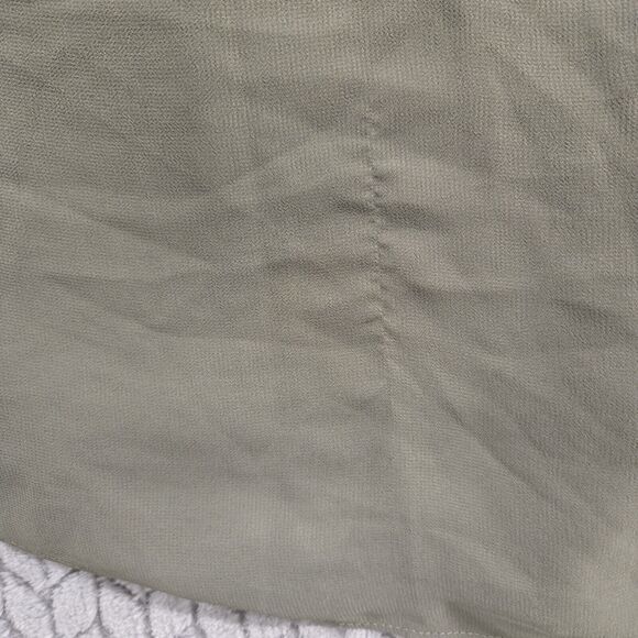 NWT Torrid Sophie Chiffon Double Layer Cami Womens Size 5 Dusty Olive Tank Top - Picture 7 of 7